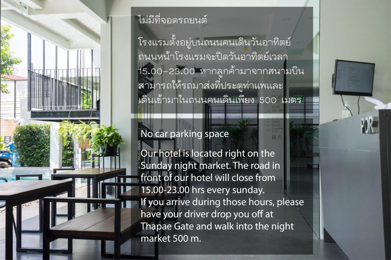 Por Thapae Gate Hotel Chiang Mai Buitenkant foto