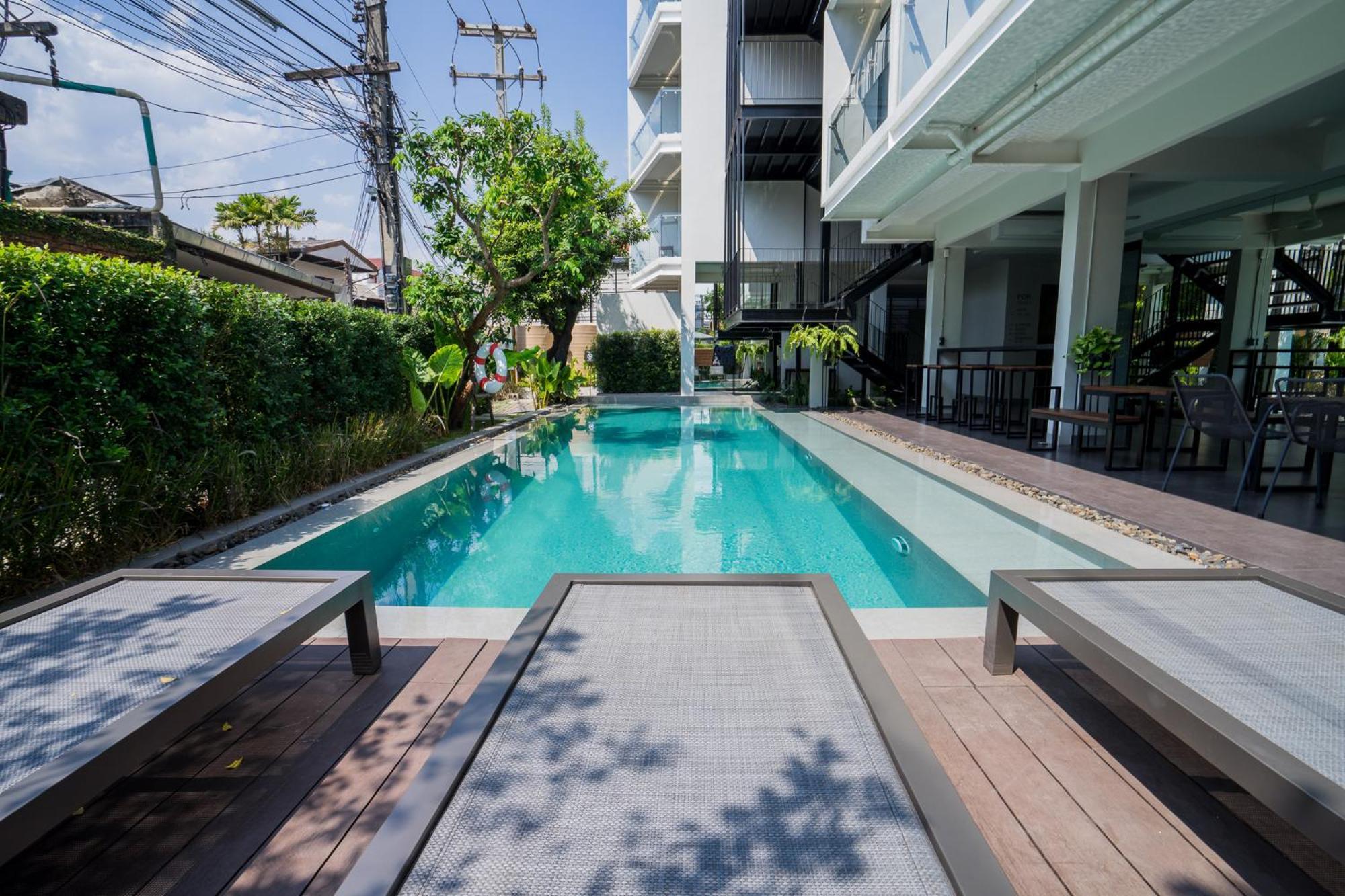 Por Thapae Gate Hotel Chiang Mai Buitenkant foto